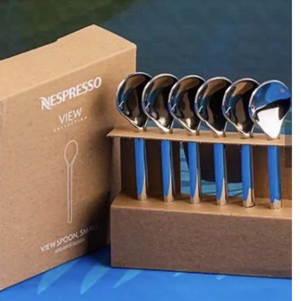 🆕Nespresso view small spoons new in box